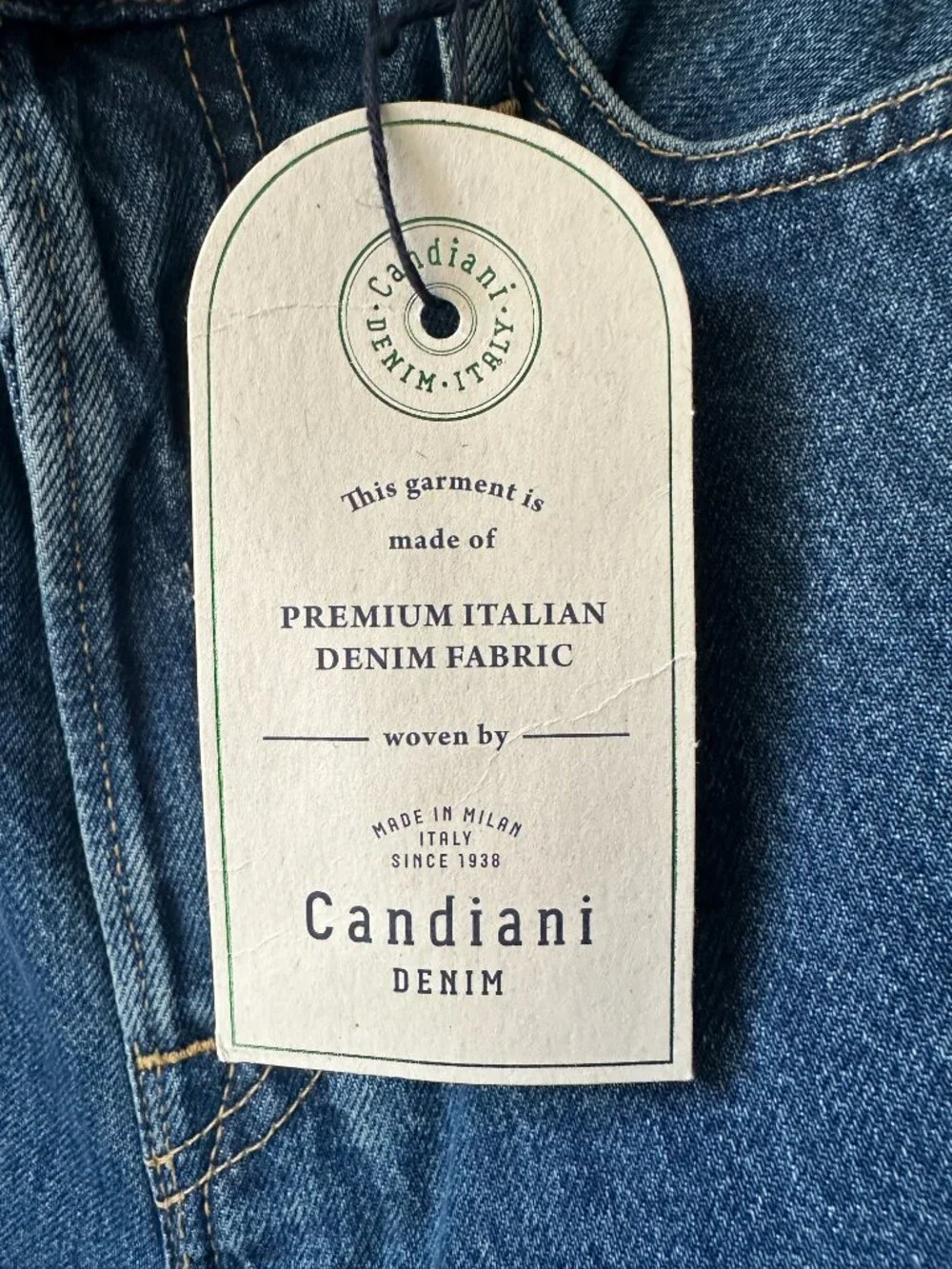 M6 Straight Fit Organic Jeans